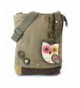 Handbag Canvas Crossbody Handbags Key Fob