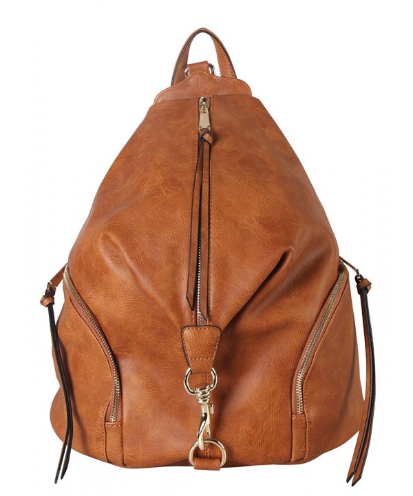 Diophy Leather Fashion Backpack AB 052