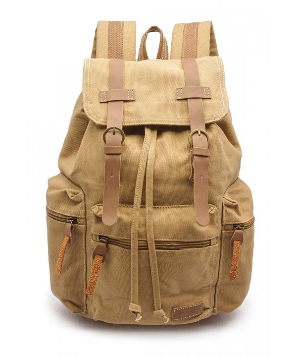 Sweetbriar Vintage Canvas Backpack Tan