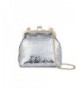 Gallery Sparkling Handbags Shoulder Bag Silver