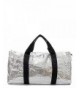 Sequin Duffel Adjustable Shoulder Silver