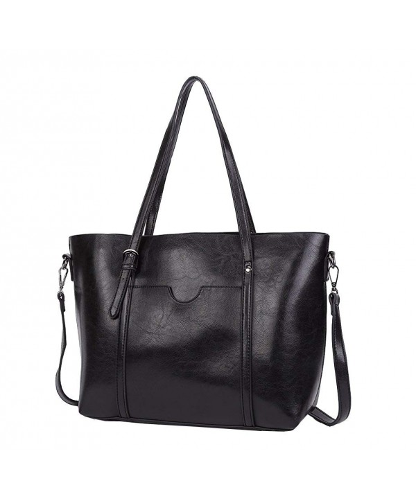 Women's Soft Leather Handbag Big Capacity Tote Shoulder Crossbody Bag ...
