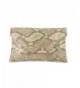 Womens Stylish Envelope Snakeskin Shoulder