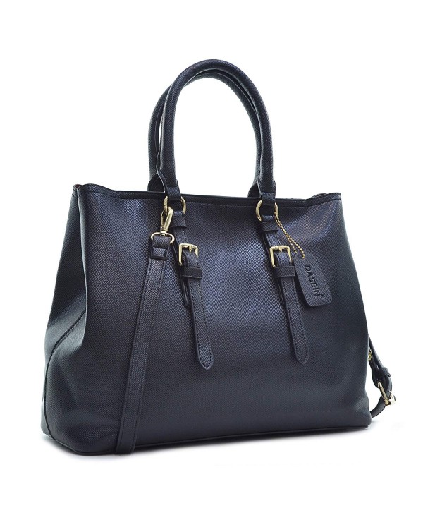 Saffiano Leather Satchel Handbag Shoulder