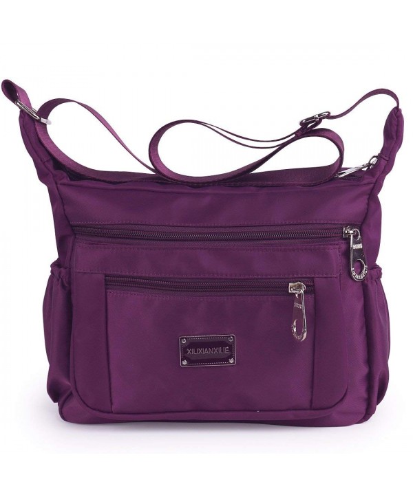 Crossbody Resistant Lightweight Shoulder purple