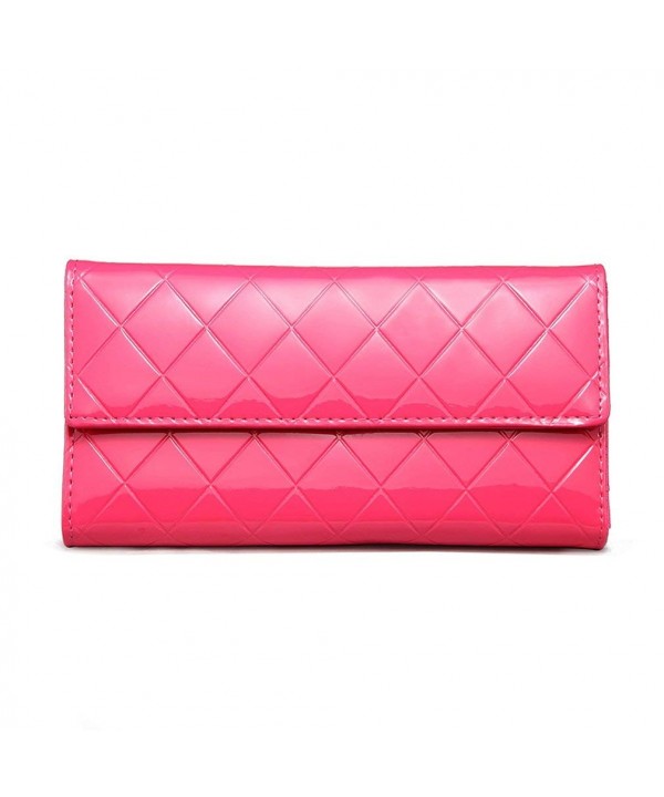 Hoxis Diamond Quilted Golssy Leather