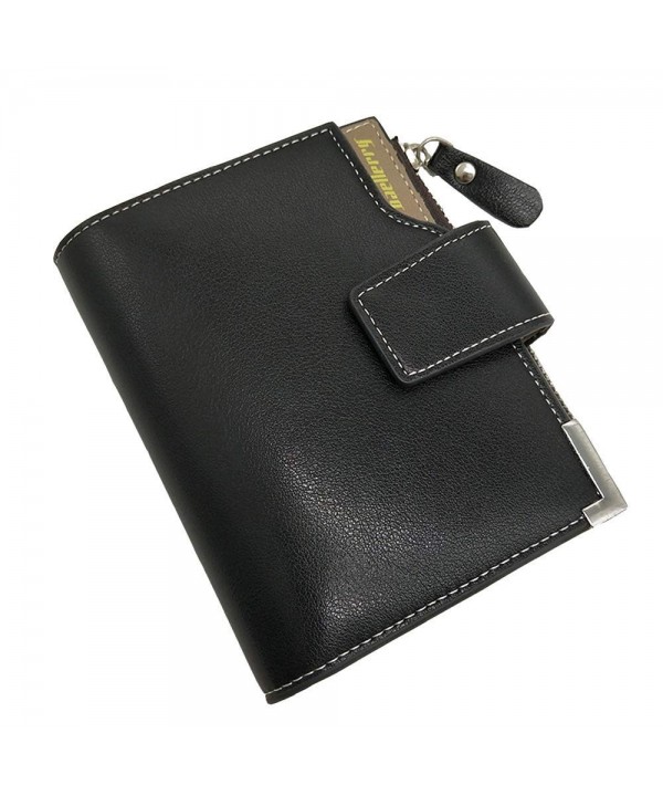 Baellerry wallets Bifold Zipper Leather