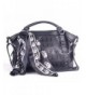 Leather Satchel Handbags Pockets Clearance