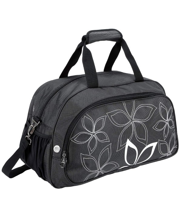 Fashionable Flowers Pattern Sports Carryon