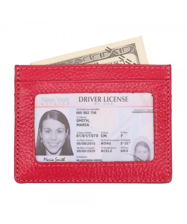 Genuine Leather Minimalist Pocket Wallet
