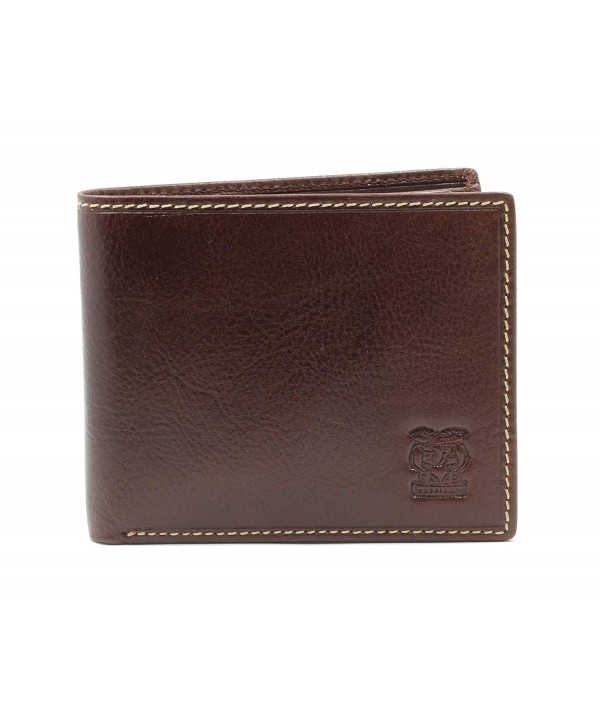 CAPPIANO Leather Section Billfold Wallet