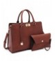 Dasein Designer Leather Satchel Shoulder