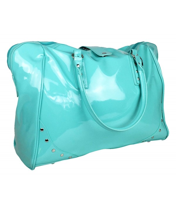 Trendy Flyer Luggage Overnight Turquoise