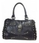 ZZFAB Zzfab Studded Skull Satchel