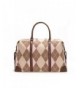 Lulu Dharma Argyle Duffle Bag