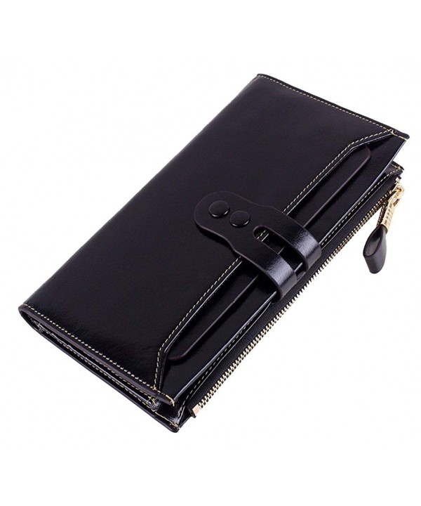 SAIERLONG Passport Genuine Leather Wallets