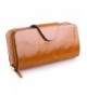 Yafeige Luxury Blocking Tri fold Leather