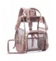 LOKASS Backpack Transparent Multi Pockets Backpacks Trim Adjustable