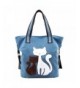 Canvas Handbag COTEetCI Shoulder Bag Blue
