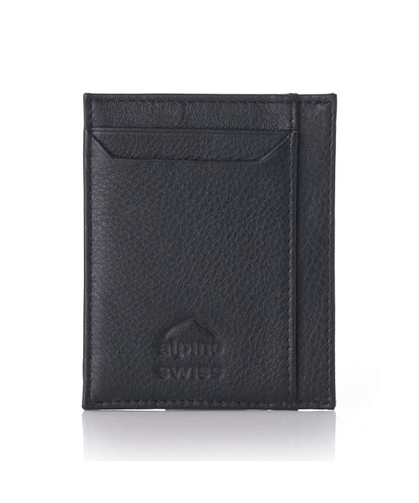 Alpine Swiss Minimalist Holder Wallet