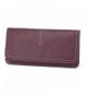 Womens Leather Bifold Clutch Wallet