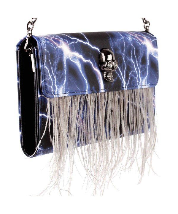 Thunder Lightning Feather Fashion FB90025BU