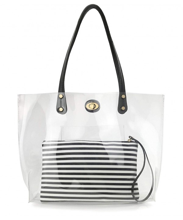 Striped Weekender Shoulder Handbag Stripes