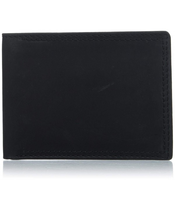 Buxton Thinfold Bifold Wallet Black