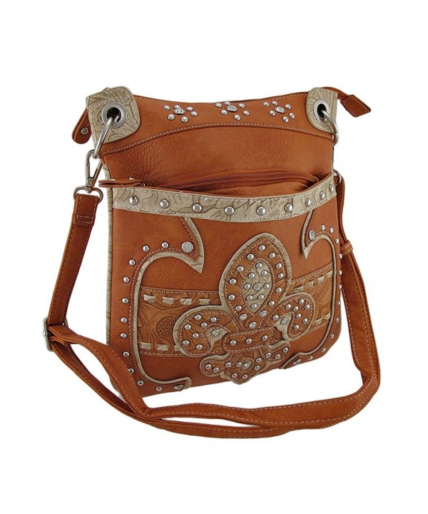 Studded Western Floral Embossed Womens