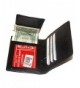 Leather Bi fold Wallet Black 1762_BK