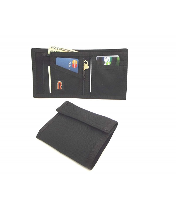 Bifold Wallet Zipper Pocket Blocking