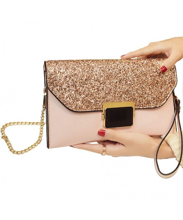 ALAIX Envelope Rhinestone Wristlet Shoulder