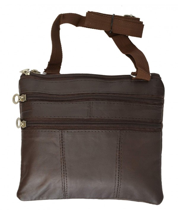 Zipper Leather Travel Shoulder Marshal