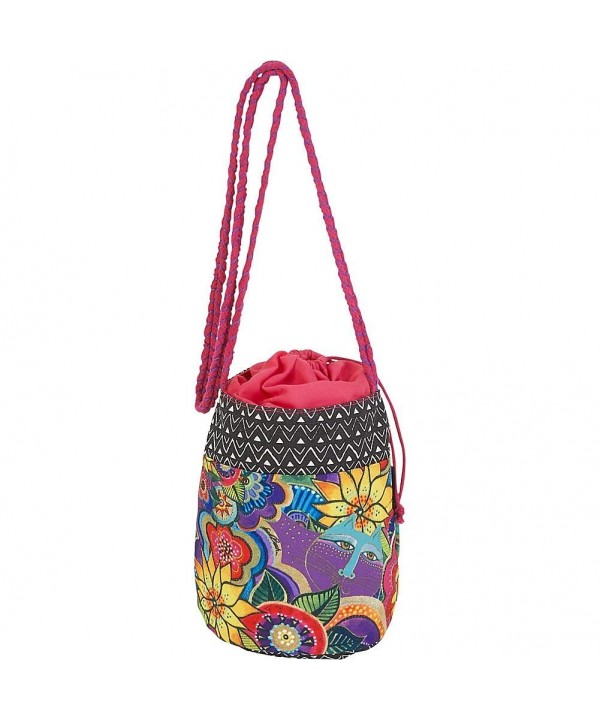 Laurel Burch Carlotta Drawstring Crossbody