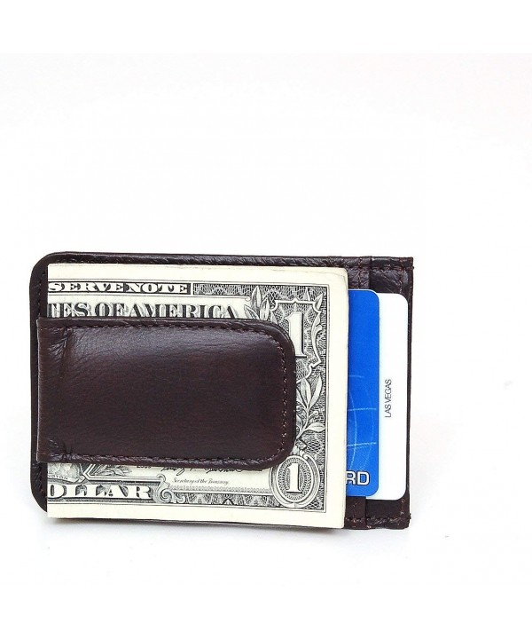 Leather Crafted Wallet Credit Magnetic