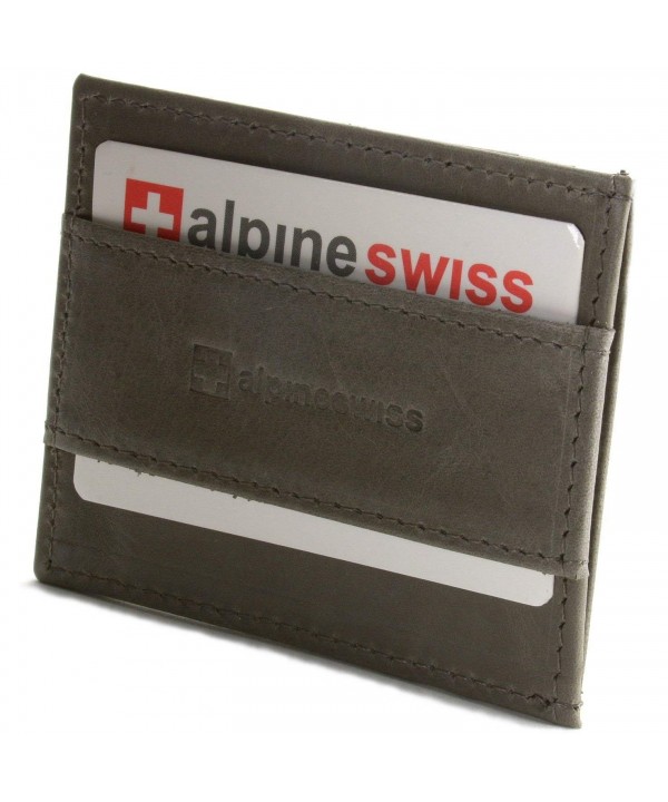 Alpine Swiss Genuine Leather Pocket