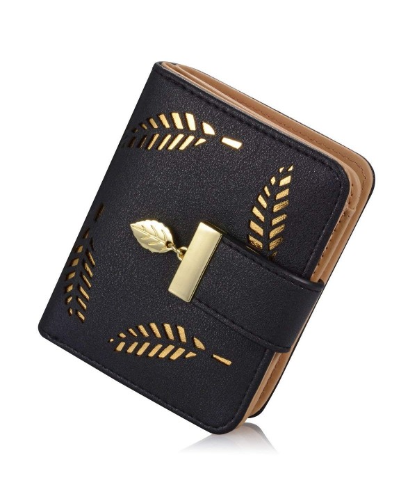 Womens Leather Holder Zipper Elegant