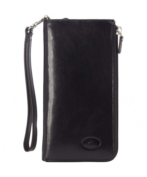 Mancini Leather Goods Ladies Clutch