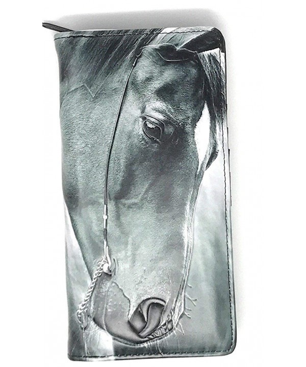 Womens Horse Wallet Portrait