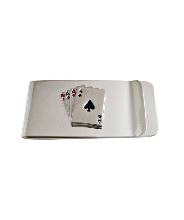 Four Aces Gambling Money Clip