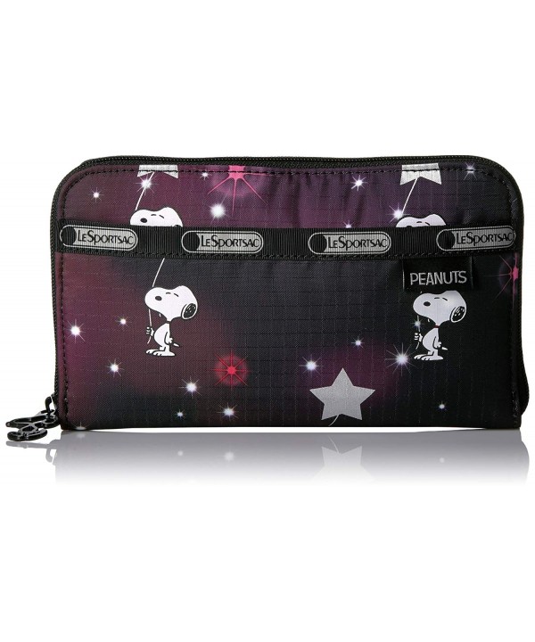 Peanuts LeSportsac Wallet Snoopy Stars