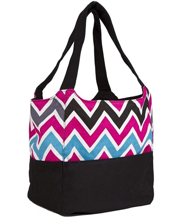 Ever Moda Multi color Chevron Canvas