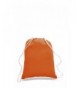 12 100 Percent Cotton Drawstring Backpacks