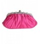 Womens Evening Clutches Wedding Fuchsia