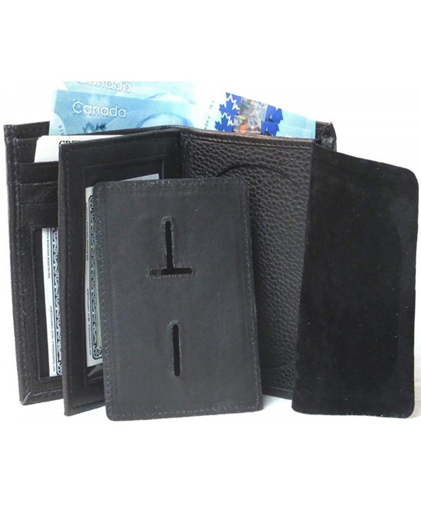 Genuine Leather Cowhide Wallet Firefighters