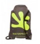 geckobrands Waterproof Drawstring Backpack Bright