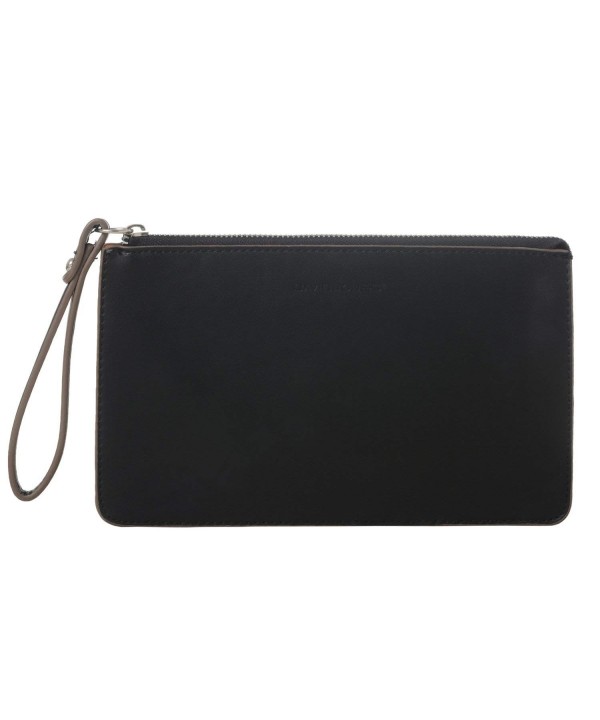 DAVID INTERNATIONAL Leather Wristlet Shoulder