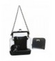 kilofly Womens Transparent Shoulder Crossbody