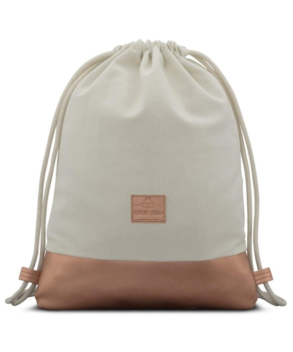 Johnny Urban Drawstring White Gymsack