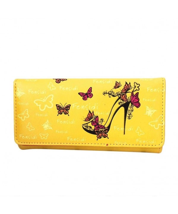 Start Butterfly Pattern Wallet Handbag